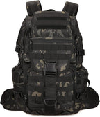 50L Military Tactical Backpack Hiking Waterproof Backpack Large Military Pack 3 by KXBUNQD