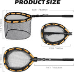PLUSINNO Floating Fishing Net for Steelhead, Trout Fishing, Rubber Coated - Image 4