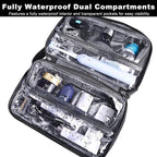 Toiletry Bag for Men, YKK Zippers Hanging Bathroom Shower Hygiene Bag - Image 4