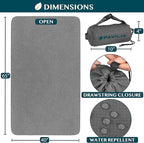 PAVILIA Travel Blanket Airplane Compact - Image 4