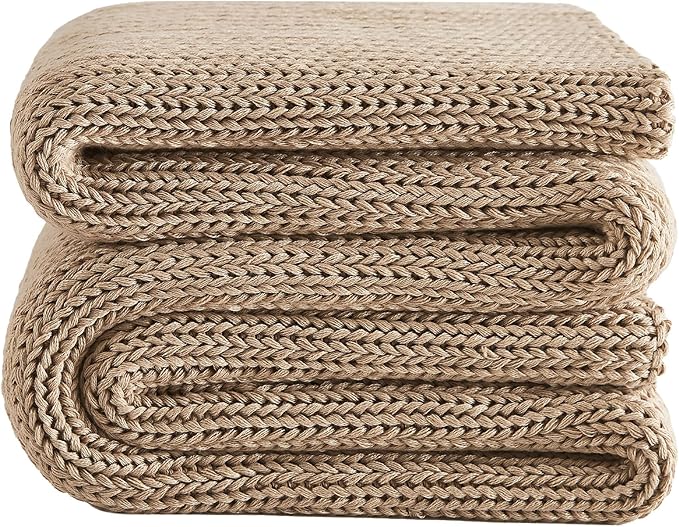 L'AGRATY Knitted Weighted Blanket by LAGRATY