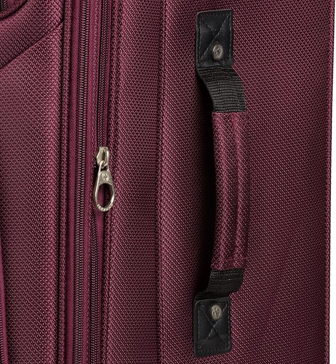 SwissGear Sion Softside Expandable Luggage, Checked-Medium 25-Inch - Image 10