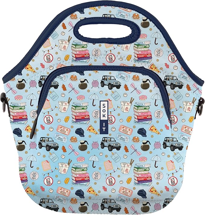 Sok It LunchTote Zippered Bag Insulated Neoprene Caddy by SokIt