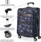 Travelpro Platinum Elite Softside Expandable Checked Luggage, 8 Wheel Spinner - Image 4