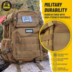 25 L Tactical Backpack: durable military-style backpack - Image 6