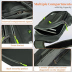 Small Sling Backpack, Lightweight Crossbody Backpack, Foldable Cross Body Bag - Image 4