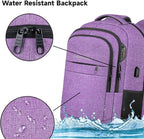 Lapsouno Travel Backpack, Travel Laptop Backpack, TSA Friendly Water Resistant - Image 5