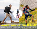 TREKOLOGY TREKZ SE 2pc Collapsible Hiking Stick - Image 3