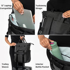 Sherpani Soleil, Anti Theft Convertible Backpack, 3 in 1 Tote Bag, Cross Body - Image 2