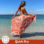 ECCOSOPHY Microfiber Beach Towel - Image 6