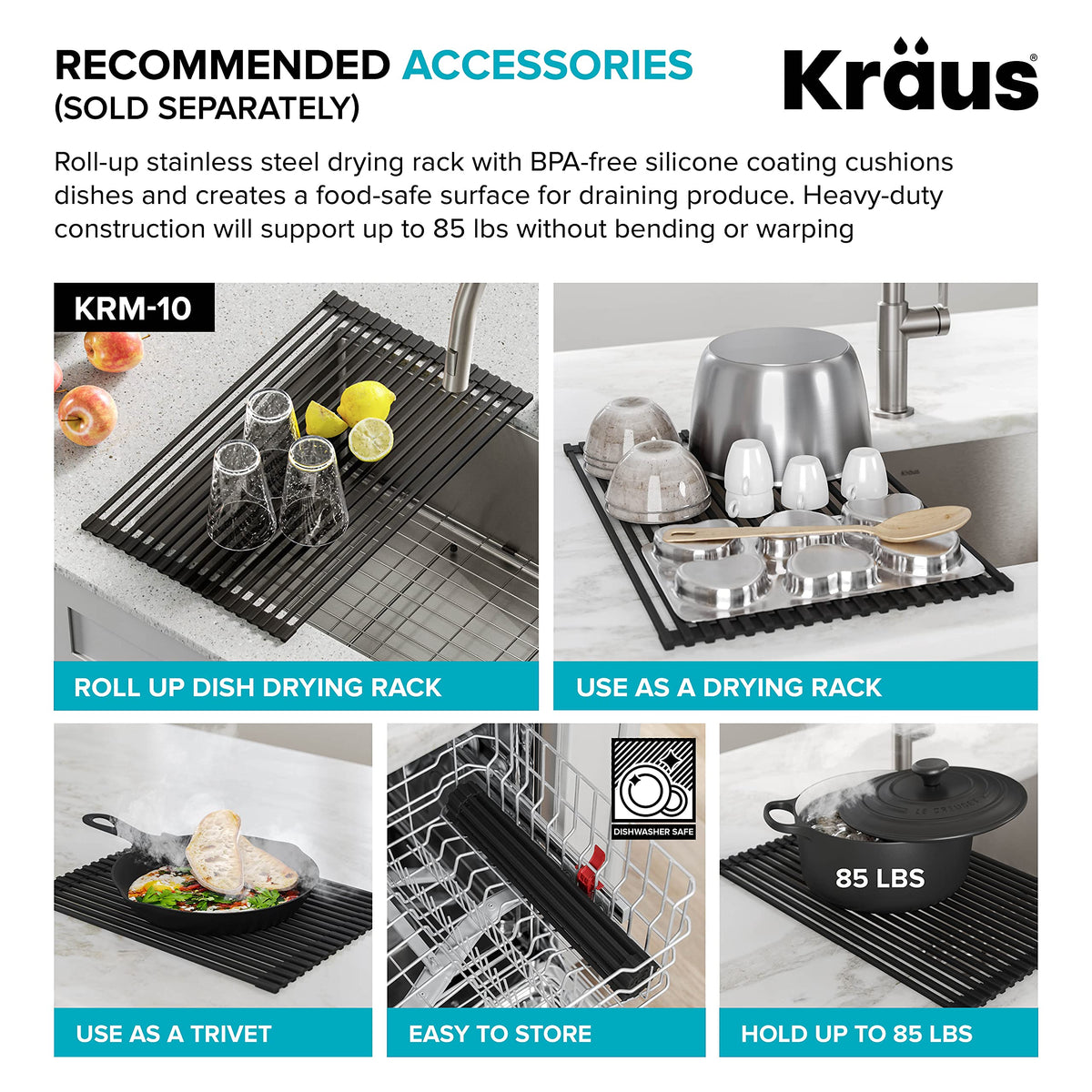 Dex 17 inch Undermount 16 Gauge Stainless Steel Single Bowl Kitchen Sink (17 Inch / Single Bowl)