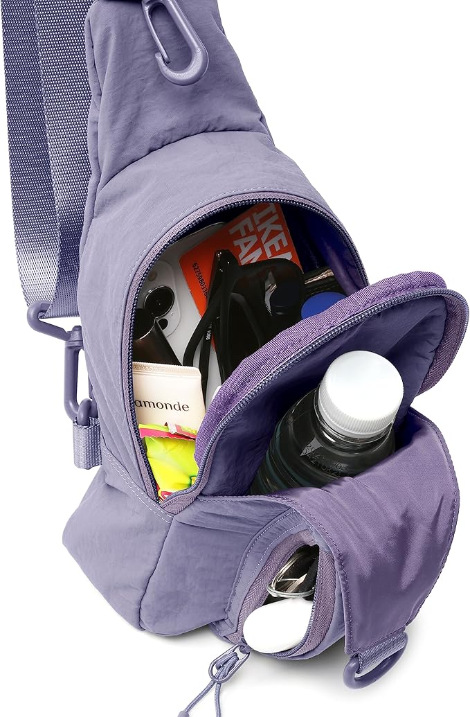 ODODOS Daily Sling Bag with Adjustable Straps Crossbody Chest Bag Lightweight - Image 3