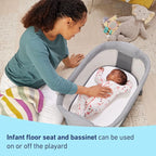 Graco Pack ’n Play Sit ’N Grow Playard, Portable Infant Bassinet, Adjustable - Image 4
