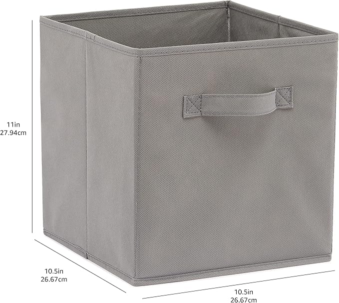Amazon Basics Collapsible Fabric Storage Cubes Organizer - Image 4