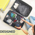 Travel Packing Cubes 5 pcs Luggage Organizer Set - Image 6