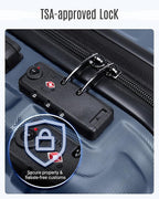 LIGHT FLIGHT Luggage Sets, Carry On Luggage 22x14x9 Airline Approved, Carry On - Image 7