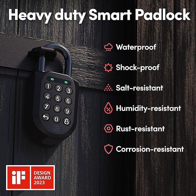igloohome New Smart Padlock 2, The Toughest Smart Padlock – Generate Access - Image 2