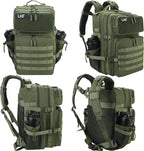 LHI Military Tactical Backpack for Men and Women 45L Army 3 Days Assault Pack - Image 2