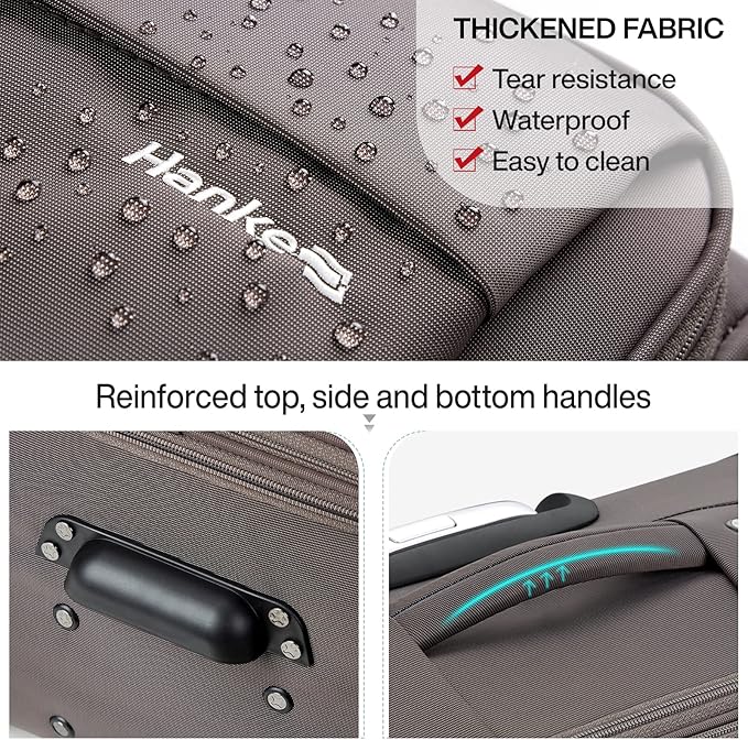 Hanke 20/28 Inch 2 Piece Luggage Sets - Image 6