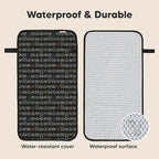 KeaBabies Portable Diaper Changing Pad, Easy Wipe Clean - Image 4