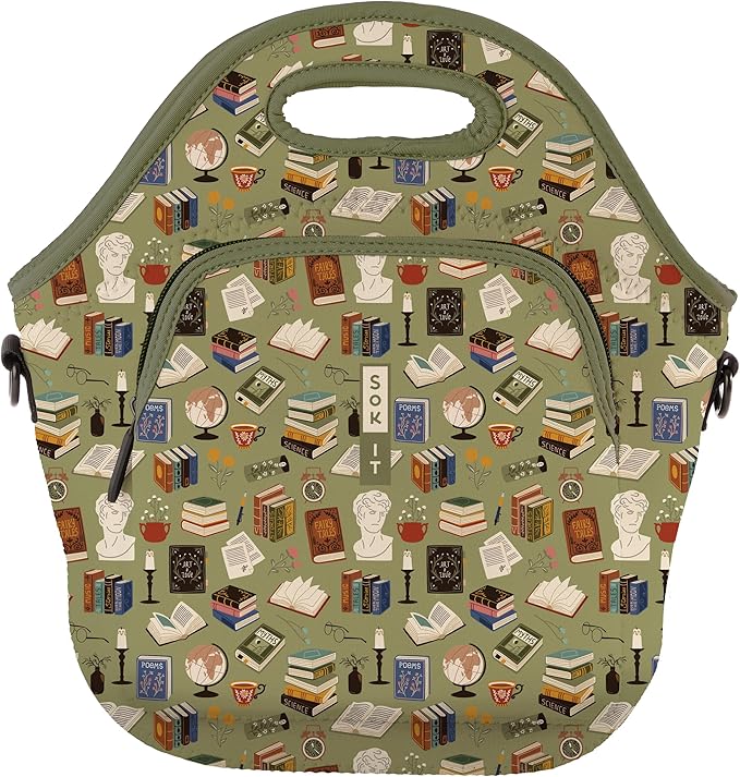 Sok It LunchTote Zippered Bag Insulated Neoprene Caddy by SokIt