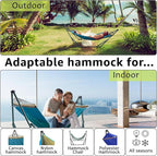 Tranquillo Hammock with Stand Heavy-Duty, Hammock Quick Fold Unfold, Steel - Image 8
