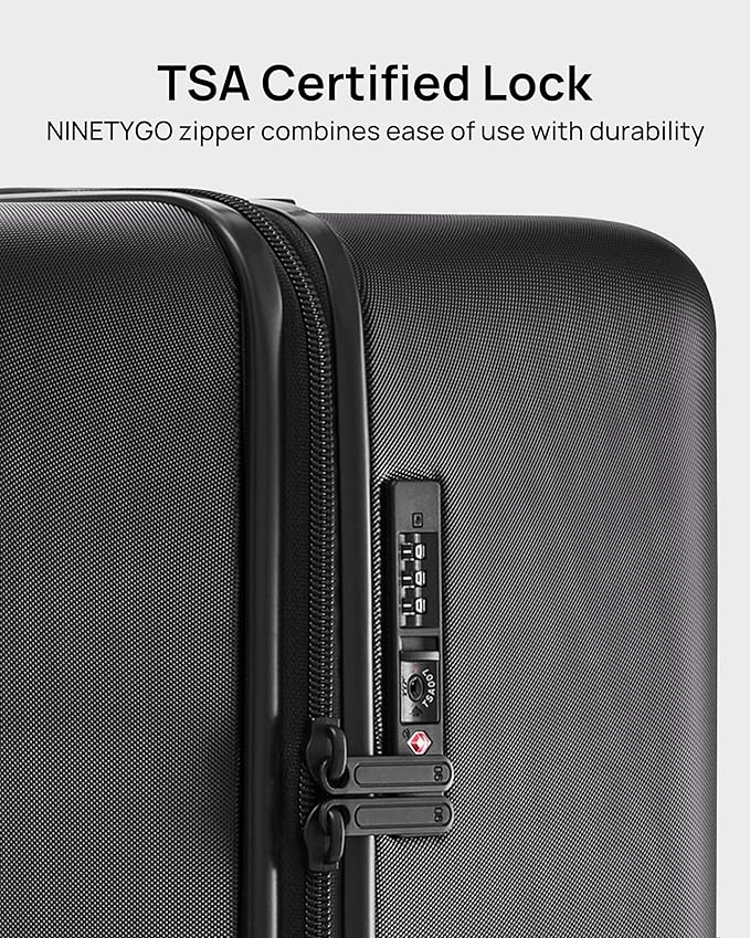 Trunk Luggage 26 Inch, Medium Checked Luggage - Image 4