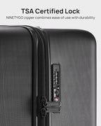 Trunk Luggage 26 Inch, Medium Checked Luggage - Image 4