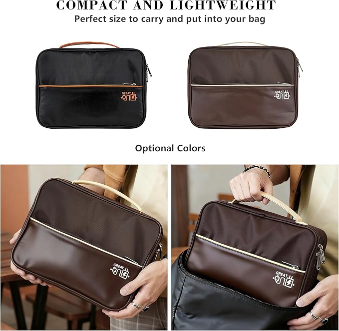 Electronics Accessories Organizer Bag, Waterproof Double LayerTravel Cable - Image 6