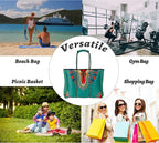 QOGiR Neoprene Multipurpose Beach Bag Tote - Image 7