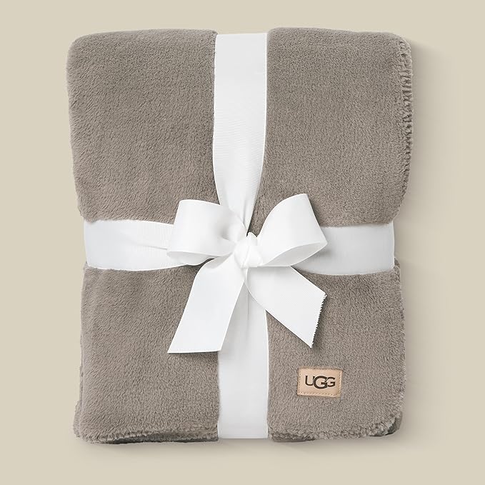 UGG Whitecap Plush Throw Blanket Fleece Lightweight Soft Throw - Image 4