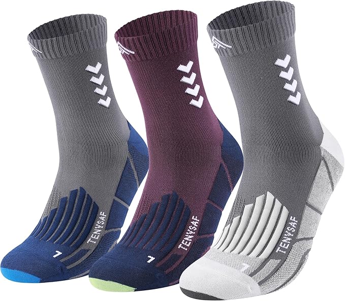 Compression Crew Running Socks: Athletic Socks by TENYSAF%C2%AE