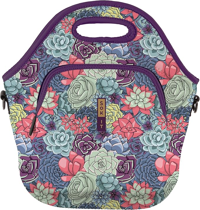 Sok It LunchTote Zippered Bag Insulated Neoprene Caddy by SokIt