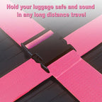 Luggage Straps for Suitcases TSA Approved Travel Belt 4 Pack by Chelmon - Image 4
