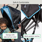 Ingenuity 3D Mini Convenience Stroller – Lightweight Stroller - Image 4