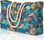 Becokan Beach Bags for Women Large Waterproof Beach Tote Bag Zipper Beach Bags by BecokanBeachBagSpecialist