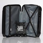 Take OFF Luggage 18 inch Hardshell Carry On Suitcase that Converts into - Image 8