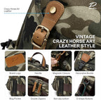 Padwa Lifestyle Camouflage Camera Backpack - Image 7
