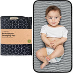 KeaBabies Portable Diaper Changing Pad, Easy Wipe Clean by KeaBabies