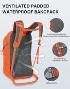 Pioneer Camp Hiking Backpack 22L Small Hiking Hydration Gear Lightweight - Image 3