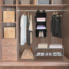MAX Houser 3-Shelf Hanging Closet Organizer, Hanging Sweater Organizer - Image 6