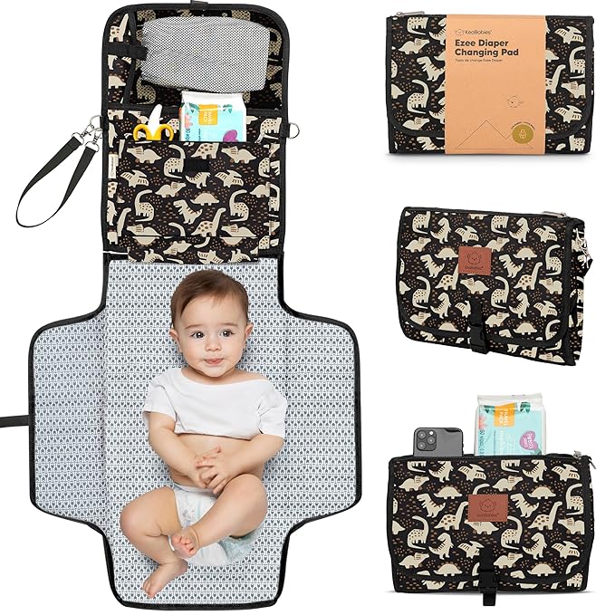 KeaBabies Portable Diaper Changing Pad by KeaBabies