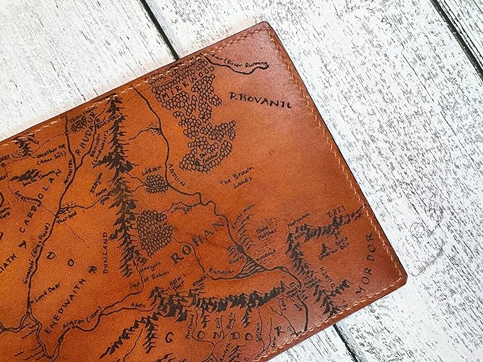 Handmade Leather Passport Wallet - Image 3