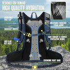 N NEVO RHINO Hydration Backpack, 18L Multipurpose Hiking Backpack - Image 3