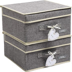 YueYue Cloth Foldable Fabric Bins Box Storage by YueYue