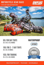 UNPLUG Waterproof Bags for Travel -1680D Heavy Duty Waterproof Duffel Bag for - Image 8