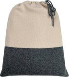 Jet&Bo Luxurious Cashmere Merino Blend Travel Blanket, Airplane-Ready in - Image 3