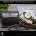 Brown/Ivory - 1 Watch Travel Case - Image 5
