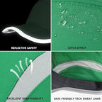 GADIEMKENSD Reflective Folding Outdoor Hat Unstructured Design UPF 50+ Sun - Image 6