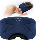 Sleep Mask with Headphones Bluetooth 5.4, LC-dolida Wireless Music Eye Mask by LC-dolida